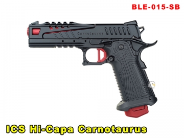【翔準AOG】ICS Hi-Capa Carnotaurus黑紅 瓦斯/CO2版 短槍 BLE-015-SB GBB 後座力手槍 【翔準AOG】ICS Hi-Capa Carnotaurus黑紅 瓦斯/CO2版 短槍 BLE-015-SB GBB 後座力手槍