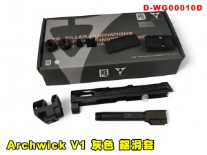 【翔準AOG】Archwick V1 灰色 鋁滑套 套件 PTS for VFC P320 D-WG00010D 瓦斯手槍套件