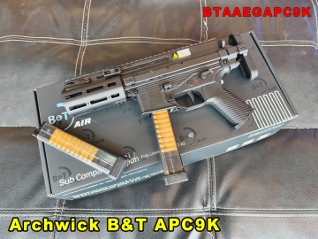 【翔準AOG】 B&T授權 Archwick APC9K 雙彈匣 GBB SMG瓦斯衝鋒槍 BTAAEGAPC9K 後座力 授權刻字
