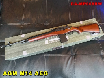 【翔準AOG】 S&T AGM M14 AEG 木紋 電動槍 DA-MP008RW 戰鬥步槍 長槍 電動步槍