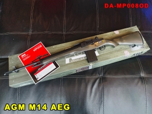【翔準AOG】 S&T AGM M14 AEG 綠 電動槍 DA-MP008OD 戰鬥步槍 長槍 電動步槍