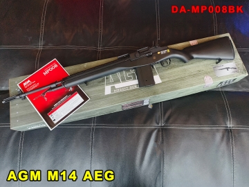 【翔準AOG】 S&T AGM M14 AEG 黑 電動槍 DA-MP008BK 戰鬥步槍 長槍 電動步槍