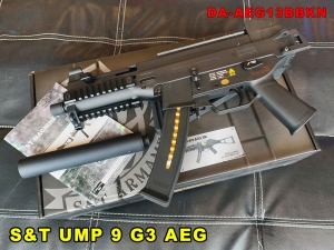 【翔準AOG】 S&T UMP 9 G3 AEG BK 電槍 AEG 黑 DA-AEG13BBKN 電動衝鋒槍 電動槍