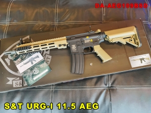 【翔準AOG】S&T URG-I 11.5 AEG(沙)電動槍 DA-AEG109BSD 可昇級 電動長槍 生存遊戲 M-LOK護木