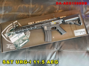 【翔準AOG】S&T URG-I 11.5 AEG(黑)電動槍 DA-AEG109BSB 可昇級 電動長槍 生存遊戲 M-LOK護木