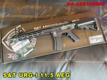 【翔準AOG】S&T URG-I 11.5 AEG(黑)電動槍 DA-AEG109BSB 可昇級 電動長槍 生存遊戲 M-LOK護木