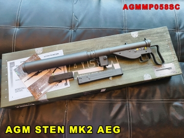 【翔準AOG】S&T AGM STEN MK2 AEG 電動槍 AGMMP058SC 衝鋒槍 史登 二戰英軍 水管衝鋒