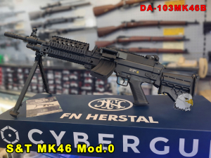 【翔準AOG】S&T MK46 Mod.0 運動版 電動槍 機槍 Real Wood DA-103MK46B 輕機槍 全自動