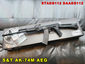 【翔準AOG】S&T AK-74M SportsLine AEG DAAEG112 電動槍 運動版長槍 生存遊戲