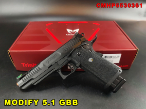 【翔準AOG】MODIFY 5.1 GBB 瓦斯手槍 塑膠滑套+紅銅外管 CMHP6530361 HI-CAPA 瓦斯短槍