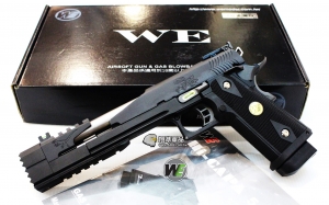 【翔準軍品AOG】WE 7吋龍 黑色 B款 瓦斯槍 HI CAPA 競技版 精裝版 D-02-40