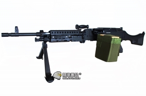 【翔準軍品AOG】S&T 重型機槍 M240機槍 重型機槍 全金屬 尼龍槍托 DA-AEG-67