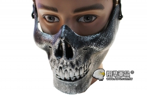 【翔準軍品AOG】鬼月 新版骷髏下面罩 頭套 面罩 護具 派對 生存遊戲 E0208-5