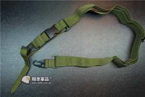 【翔準軍品AOG】三 點槍背帶 高質感 背帶 耐用 槍背帶 槍繩 背帶繩 鬆緊 金屬扣 C0906