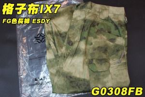 【翔準國際AOG】【格子布IX7】FG色長褲 ESDY 生存 長褲 工作褲 戰鬥褲 耐磨 G0308FB