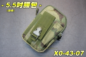 【翔準軍品AOG】5.5吋腰包(潑綠) 工具包 多功能 口袋 手機 尼龍 戶外 模組 運動腰包 休閒 戰術腰包 X0-43-07