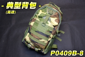 【翔準軍品AOG】典型背包(美迷)  美國特種包 後背包 戰術包 行李 書包 登山包 雙肩包 手提 尼龍防潑水 P0409B-8