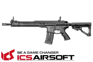  【翔準軍品AOG】ICS CXP-MARS Carbine MTR Stock(黑)  Keymod 全金屬 生存遊戲 ICS-302
