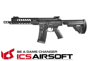 【翔準軍品AOG】ICS CXP-YAK SBR(黑)S1托  Keymod 全金屬 電動 生存遊戲 ICS-410