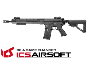 【翔準軍品AOG】ICS CXP-UK1 RIFLE 步槍長管版 (後出線)(黑)  Keymod M-Lok 全金屬 生存遊戲 ICS-265