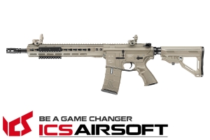 【翔準軍品AOG】ICS CXP-UK1 RIFLE 步槍長管版 (後出線)(沙)  Keymod M-Lok 全金屬 生存遊戲 IMT-265-1
