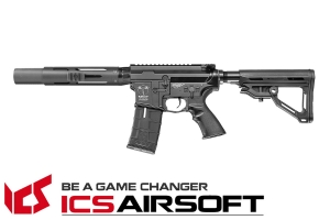 【翔準軍品AOG】ICS CXP-HOG 圓管護木短版 SD(黑)MTR托 Keymod M-Lok 全金屬 生存遊戲 ICS-383