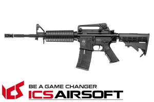 【翔準軍品AOG】ICS CS4A1(黑)伸縮托 電動槍 全金屬 生存遊戲 ICS-20