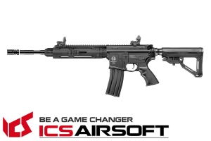 【翔準軍品AOG】ICS CS4A1 圓管護木短版(黑)電動槍 全金屬 生存遊戲 ICS-323
