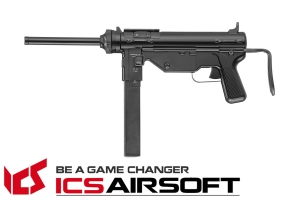 【翔準AOG】ICS促銷 M3 黃油槍(黑)二戰槍 電動槍 生存遊戲 ICS-200