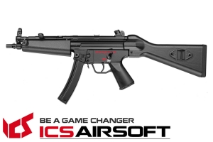 【翔準AOG】ICS促銷CES A4(黑)固定托 MP5 衝鋒槍 電動槍 全金屬 生存遊戲 ICS-03