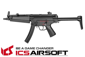 【翔準AOG】ICS促銷CES A5(黑)伸縮托 MP5 衝鋒槍 電動槍 全金屬 生存遊戲 ICS-04