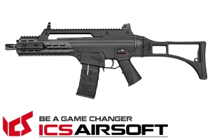 ICS-333 AARF(黑)輕量化折疊托 長槍 電動槍 步槍 生存遊戲 ICS-333
