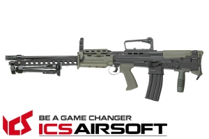【翔準AOG】ICS促銷L86 A2 重管步槍(雙色) 突擊步槍 電動槍 全金屬 長槍 生存遊戲 ICS-86