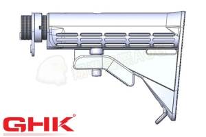 【翔準軍品AOG】GHK M4零件 M4-後托組 M4適用 零件 配件 M4-35