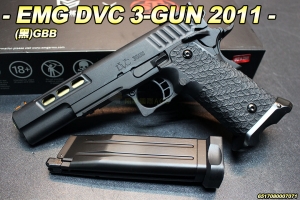  【翔準軍品AOG】EMG DVC 3-GUN 2011(黑)GBB 手槍 真槍授權 瓦斯 生存遊戲 6517080007071