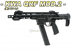 【翔準軍品AOG】KWA QRF MOD.2 AEG 2.5(黑) M-Lok 電動 衝鋒 長槍 生存遊戲