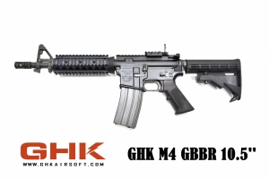 【翔準軍品AOG】GHK M4 RIS GBB VER2.0(Colt授權)10.5吋)  戰術 滑軌 步槍瓦斯槍