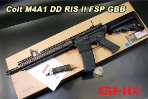 【翔準軍品AOG】GHK M4A1 DD RIS II FSP GBB CQB  全金屬 退膛瓦斯 步槍 D-05-291