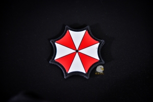  【翔準軍品AOG】徽章 惡靈古堡 保護傘公司造型臂章  野戰 外套 魔鬼沾 團隊 臂章 胸章 魔鬼氈 貼布 
