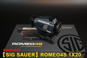 【翔準軍品AOG】SIG SAUER ROMEO4S 1X20 內紅點 太陽能 真品 BSOR4021