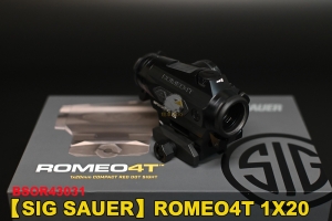 【翔準軍品AOG】SIG SAUER ROMEO4T 1X20 內紅點 太陽能 真品 BSOR43031