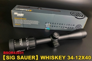 【翔準軍品AOG】SIG SAUER WHISKEY3 4-12X40 狙擊鏡  真品 BSOR43031