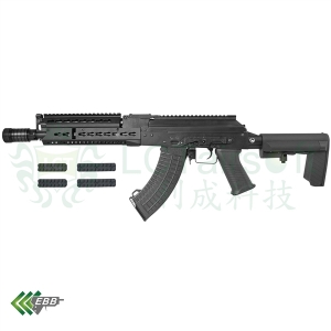  【翔準軍品AOG】LCT 利成 LTS-Keymod-9.5 EBB  全鋼製AK47 後座力 74 電動槍 玩具槍 BB槍 