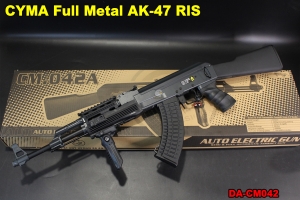 【翔準軍品AOG】CYMA Full Metal AK-47 RIS 電動槍 金屬槍身 司馬 DA-CM042