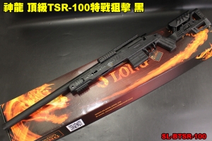 【翔準軍品AOG】神龍 頂級TSR-100特戰狙擊 黑 165M/s 狙擊槍 SL-BTSR-100 SLONG
