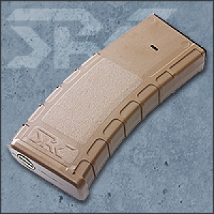 【翔準軍品AOG】SRC 星虹 SR4 70連強化塑膠無聲彈匣(沙色) SM4-104DT 玩具槍零件 BB槍 瓦斯槍 電動槍 台灣製