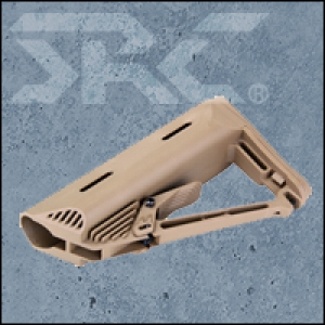 【翔準軍品AOG】SRC 星虹 戰術海豹托沙色版 SM4-121DT 玩具槍零件 BB槍 瓦斯槍 電動槍 台灣製
