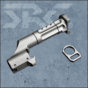 【翔準軍品AOG】SRC 星虹 瓦斯鋼管座(含背帶環) SAK-24 玩具槍零件 BB槍 瓦斯槍 電動槍 台灣製