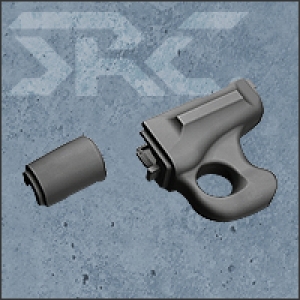 【翔準軍品AOG】SRC 星虹 AK-Β上下護木組黑色(塑膠) SAK-26 玩具槍零件 BB槍 瓦斯槍 電動槍 台灣製