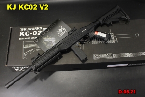  【翔準軍品AOG】KJ KC02 V2 步槍 GBB戰術卡賓槍 輕量化 D-05-21